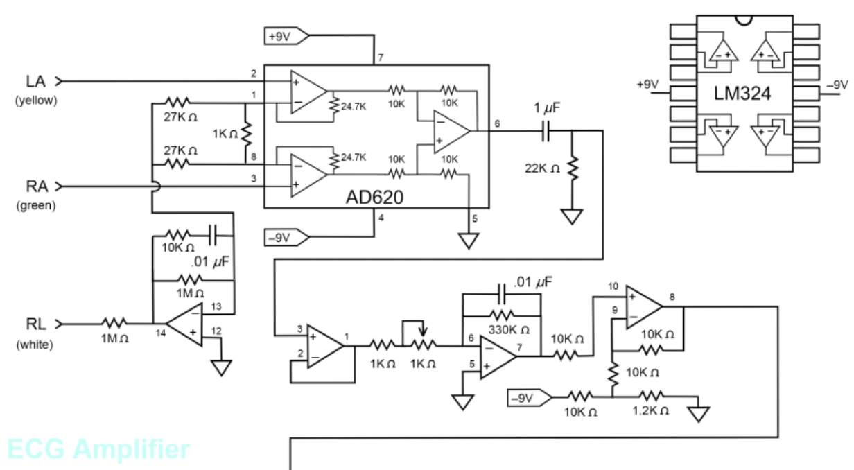 Ecg Amplifier Circuit Diagram Pdf